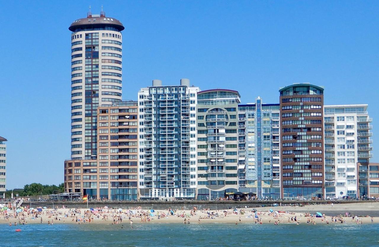 Strandappartementen De Gulden Stroom Vlissingen Eksteriør bilde